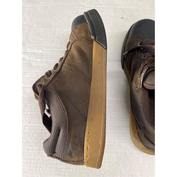 Dr. Doc‎ Martens Industrial Steel Toe Safety Shoes Brown Size 10 A35 - Picture 7 of 10